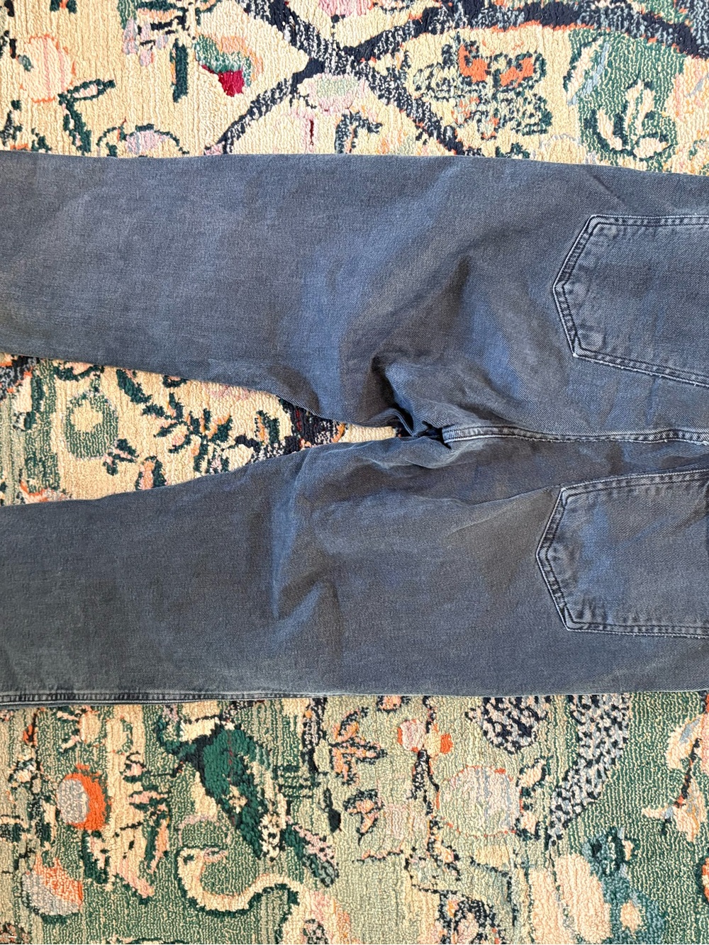 Agolde Black Pinch Jeans Straight Leg - Picture 3 of 5